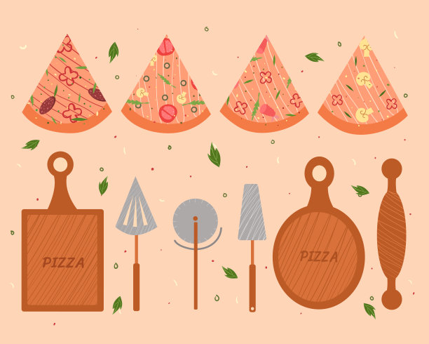 披萨的工具图片下载