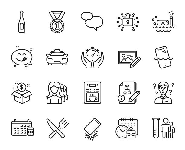 配备出租车咖啡机和美味的微笑图片下载