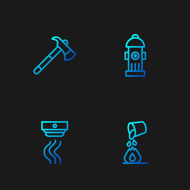 设置线斗灭火烟雾报警器图片下载