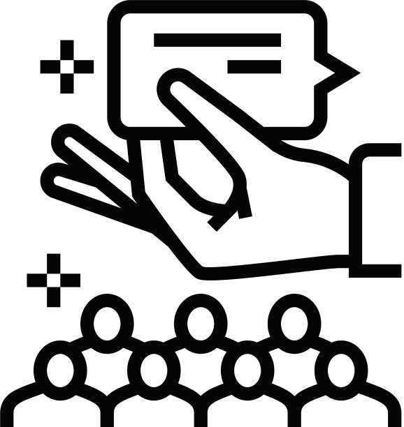 顾问团和导师线图标图片下载