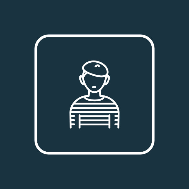 Mime图标行符号优质质量隔离图片下载