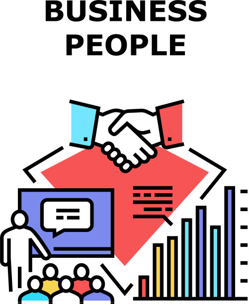 商务人士概念颜色图片下载