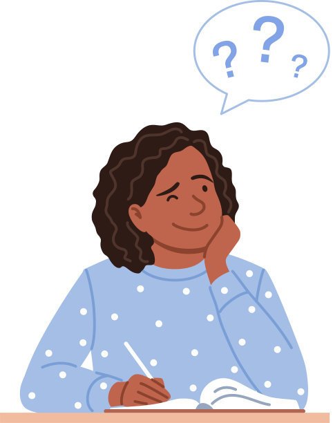 想着想着的黑人女人用钢笔写日记日历图片下载