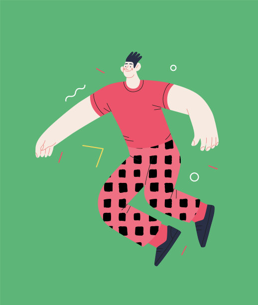 幸福-幸福的人在空中跳跃图片下载