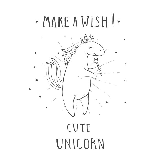 可爱的独角兽图片下载