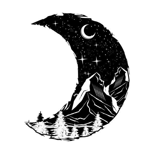 月亮山森林0001图片下载