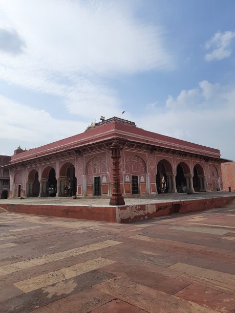 斋浦尔的城市宫殿图片下载