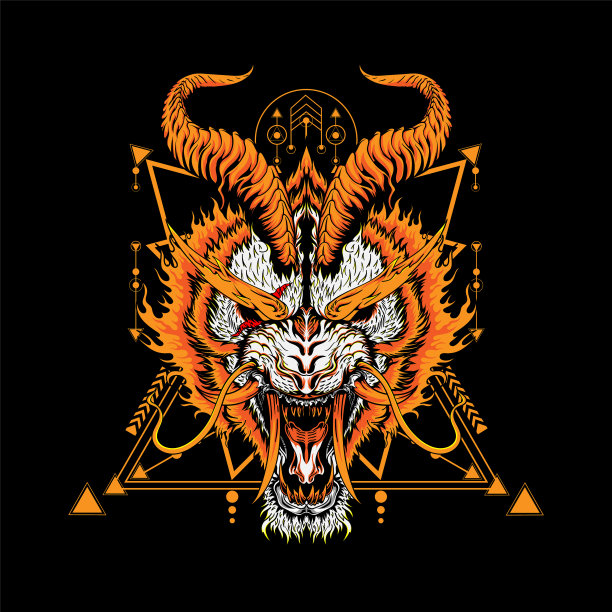 可以用白虎作为吉祥物的标志图片下载