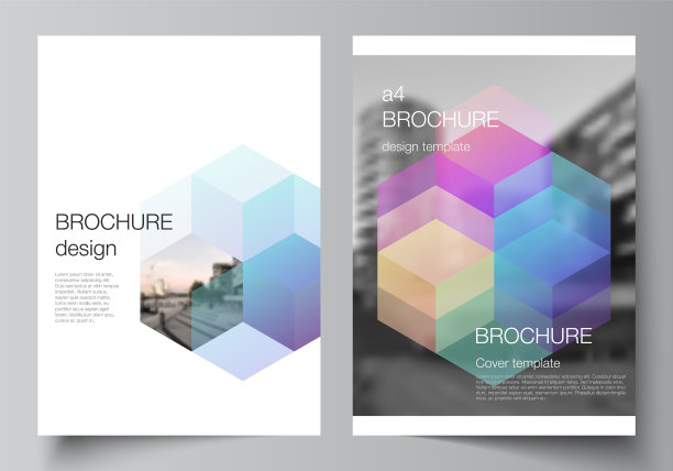 版面a4格式封面模型设计图片下载