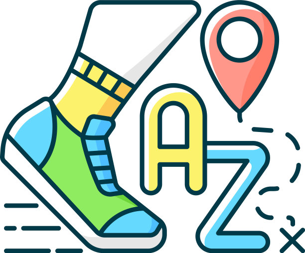 字母旅游RGB颜色图标图片下载