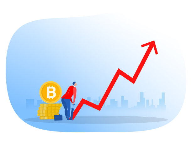 商人比特币空泵增长投资图片下载