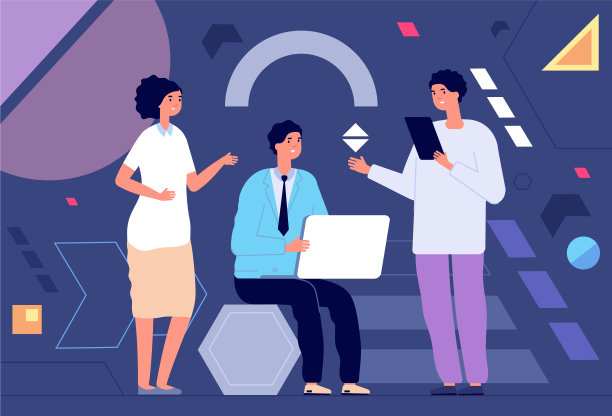 合作有创意的人抽象合作图片下载