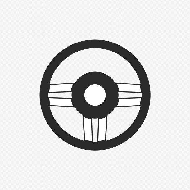 方向盘孤立图片下载