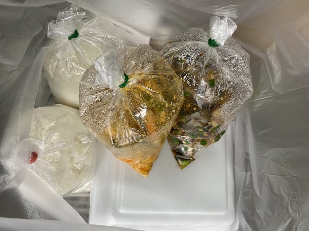 泰国食品快递包装图片下载