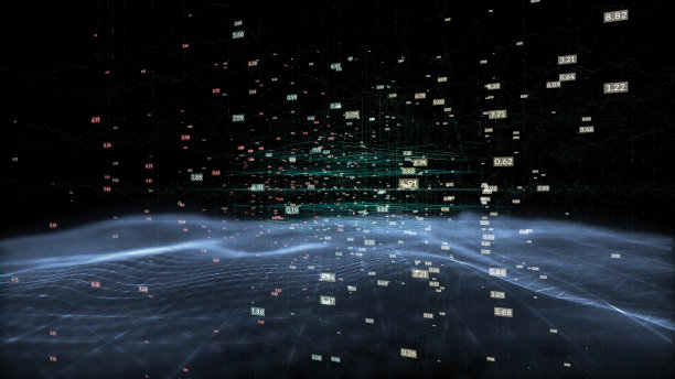 数字抽象背景图片下载