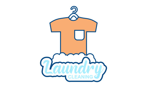 洗衣清洗精致的标志图片下载