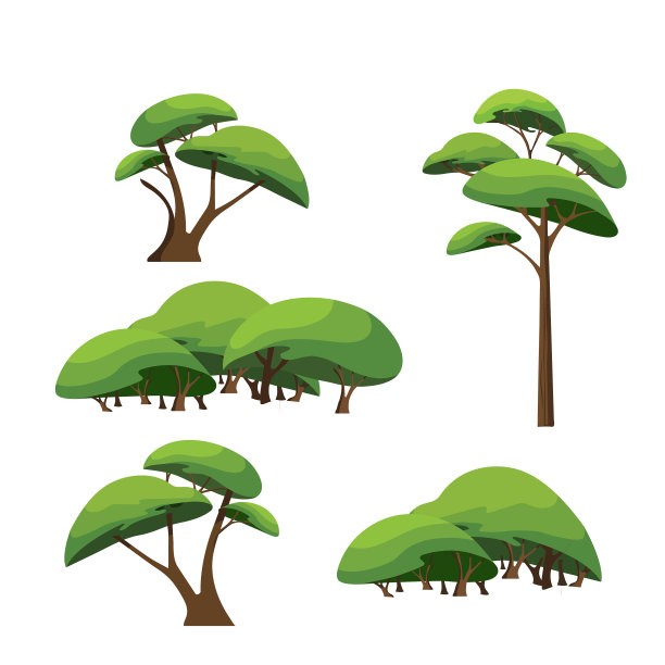 绿树套装艺术图片下载