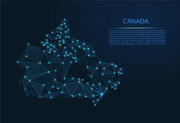 地图网加拿大低聚图片下载