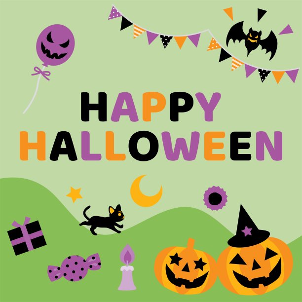 万圣节的背景图片下载