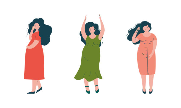 孕妇生活方式与幸福期待图片下载