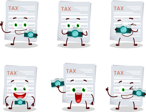 摄影师专业表情与纳税图片下载