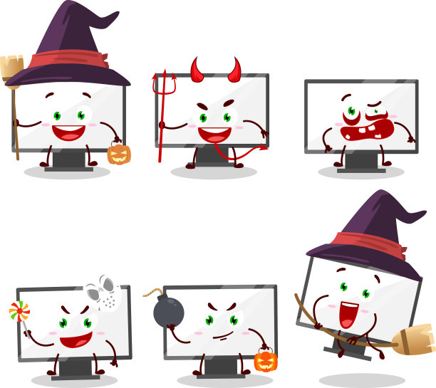 万圣节卡通表情图片下载