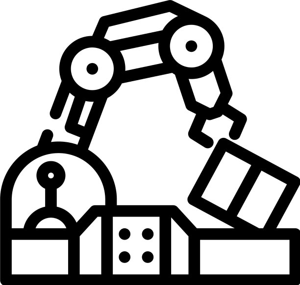 机械手输送生产线图标图片下载