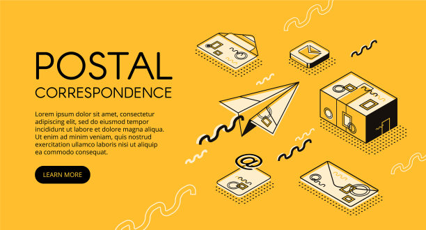 邮政邮寄信件图片下载