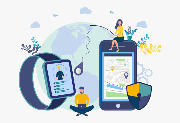 儿童定位电脑和GPS跟踪手表图片下载