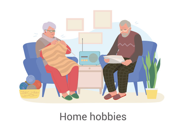 老夫妇度过了轻松的一天图片下载