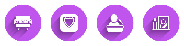 设置经过审查的邮票屏蔽扬声器和哀悼图片下载