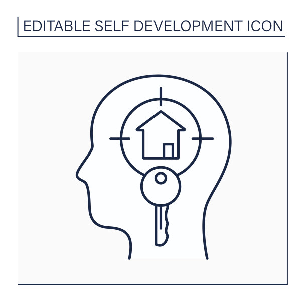 创意视觉线图标图片下载