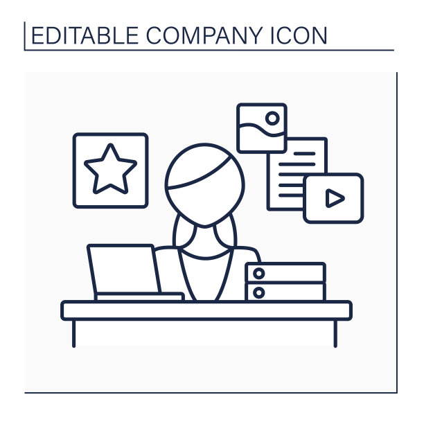 市场部线图标图片下载