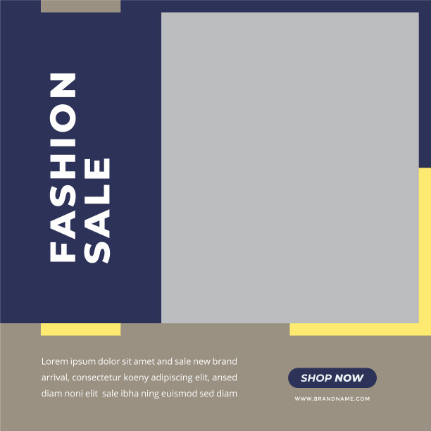 现代和简单的社交媒体帖子设计图片下载