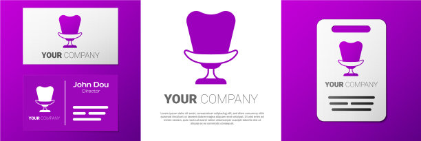 标志类型扶手椅图标隔离在白色图片下载