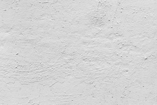 白色混凝土墙，抹灰。正面的观点图片下载