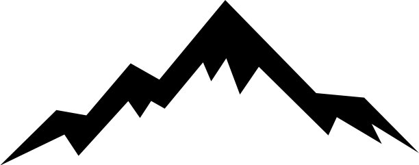 山抽象符号图片下载