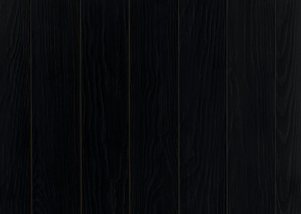 黑色木制背景。前视图。深色木质空白纹理。图片下载