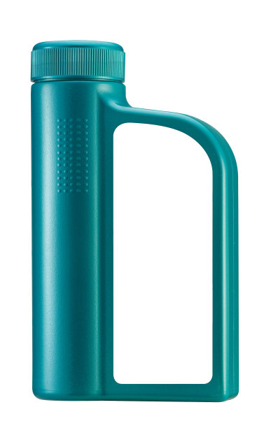 汽车滤油器和发动机油瓶被隔离在白色背景上图片下载