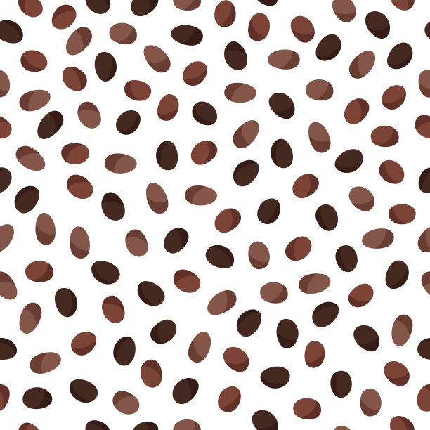 菜籽矢量卡通无缝图案模板农贸市场设计、标签和包装。图片下载