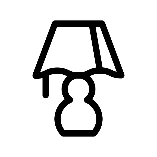 图形台灯图标图片下载