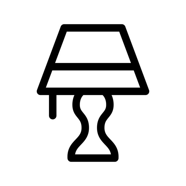 图形台灯图标图片下载