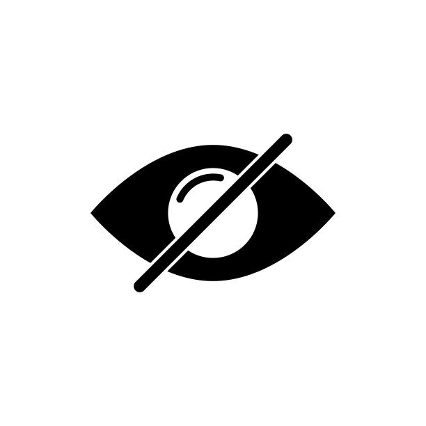 隐形图标。隐藏和取消隐藏的眼睛图标向量图片下载