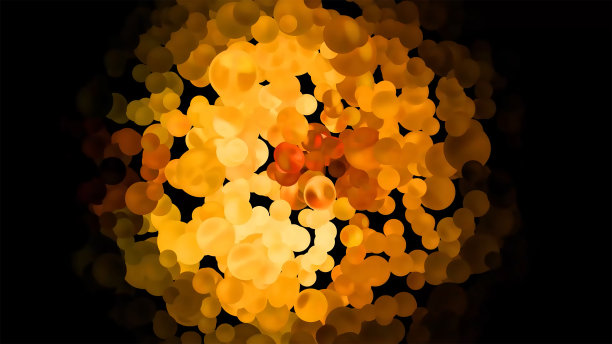 Glitter动感球体抽象背景数字渲染图片下载