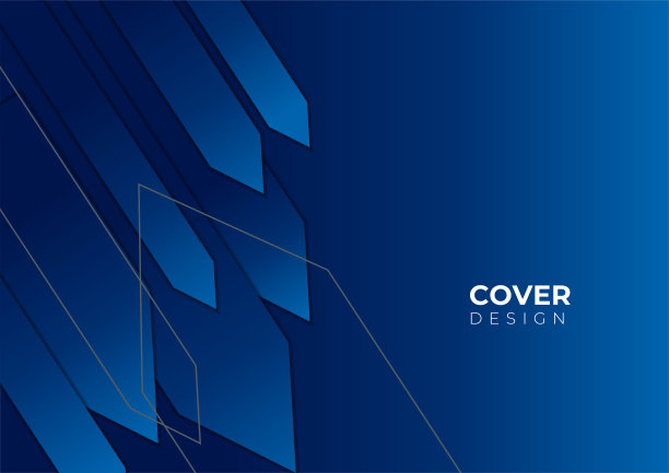 抽象模板蓝色几何对角线背景与黄金线。奢华的风格。矢量插图的游戏背景，技术设计，业务介绍图片下载