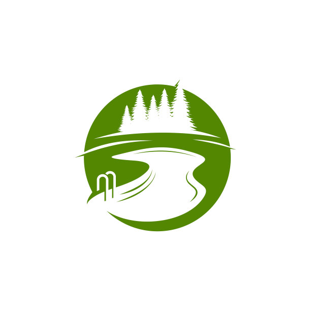 游泳池公园矢量模板图片下载