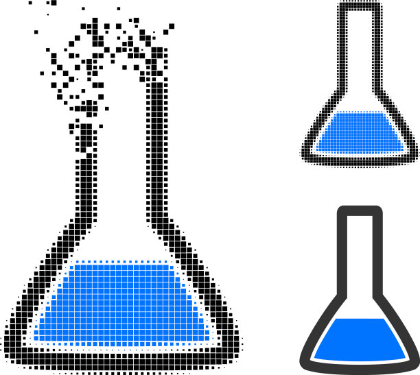 消失的点状化学反驳符号图片下载