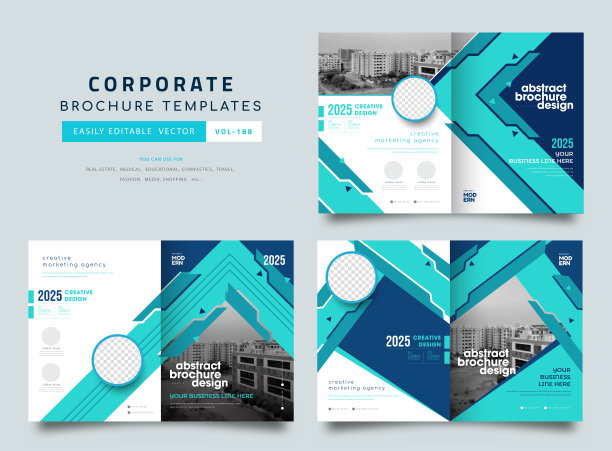 飞鸟设计作品集。蓝色现代飞行者背景设计。模板布局的传单。概念与动态线形状。图片下载