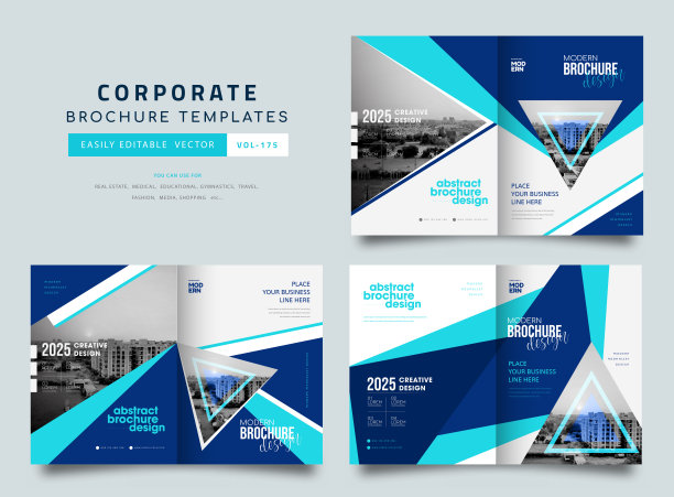 公司书籍封面设计模板收集A4图片下载