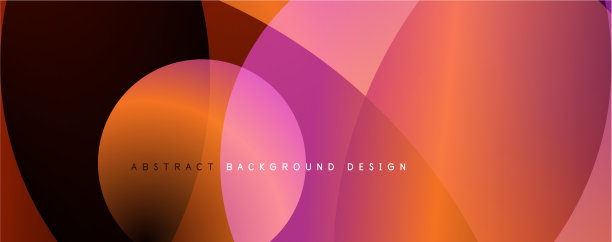 时尚简单的流体颜色梯度抽象图片下载